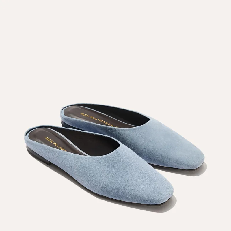Alex Mill x Margaux: The Clara - Slate Blue Suede sold by Margaux
