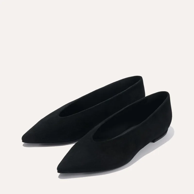 The Parra - Black Suede sold by Margaux