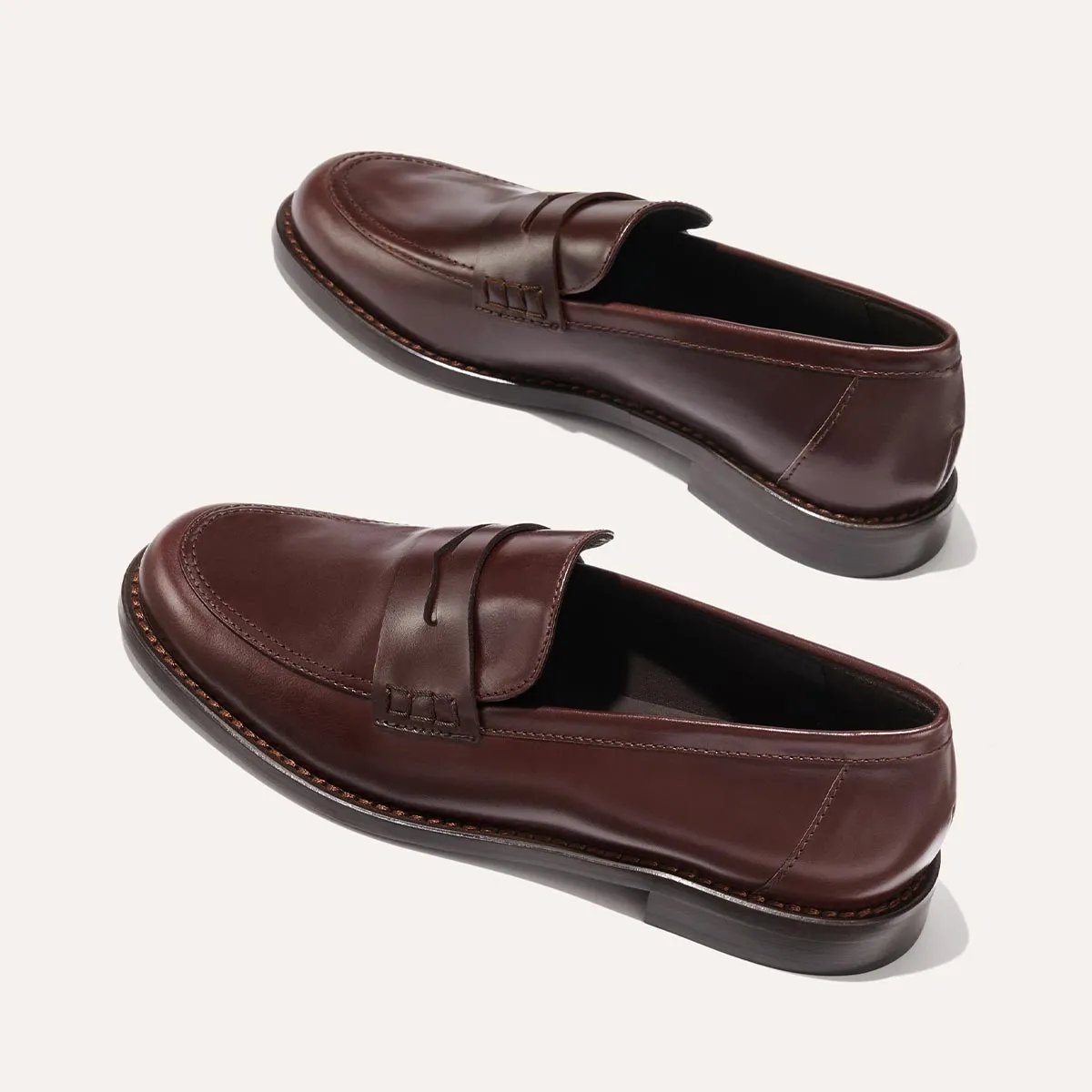 The Marlowe Loafer - Mahogany Calf sold by Margaux product image thumbnail 4