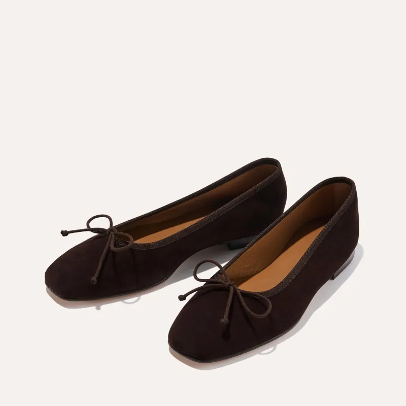 The Fonteyn - Espresso Suede made by Margaux