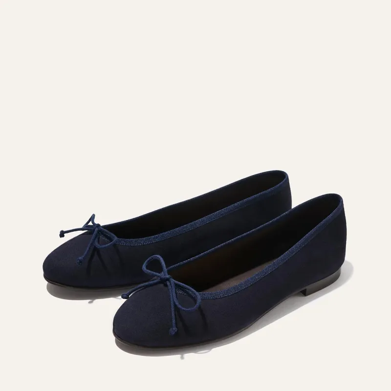 The Demi - Navy Suede sold by Margaux