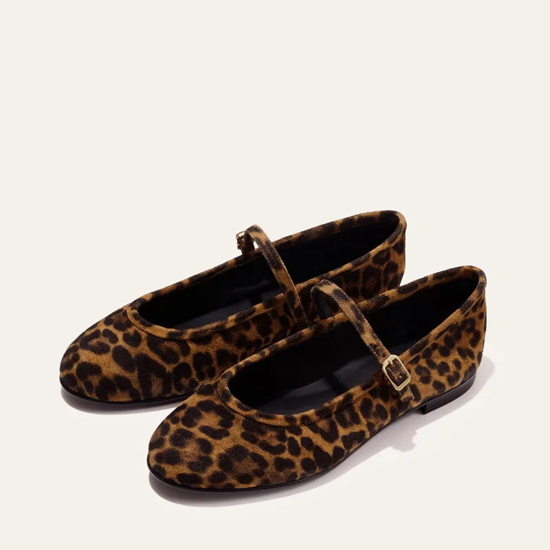 The Demi Jane - Leopard Suede sold by Margaux