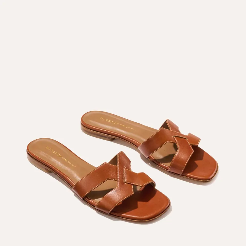 The MX Sandal - Saddle Calf sold by Margaux
