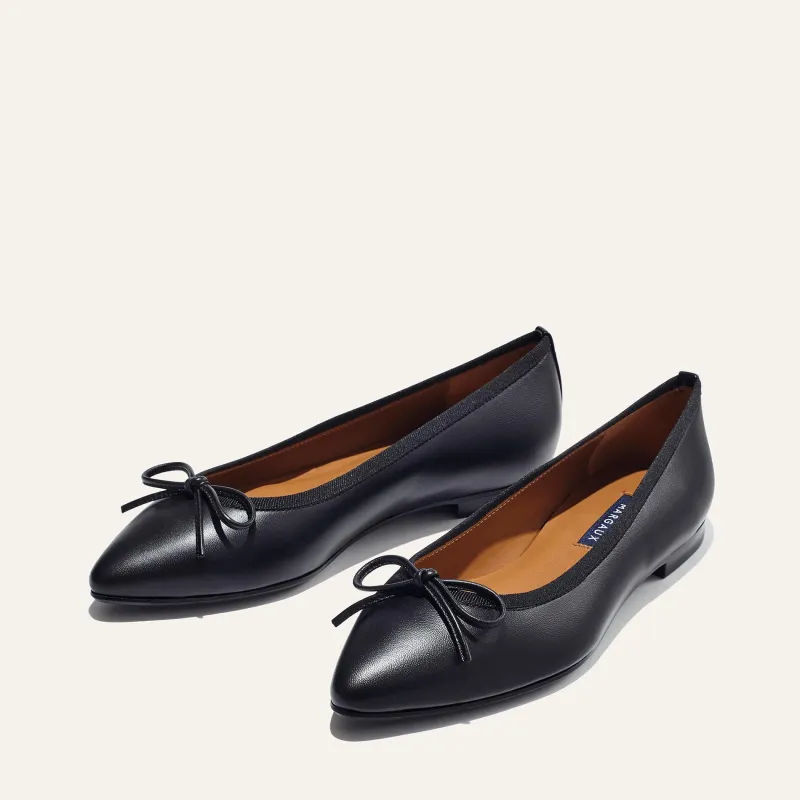 The Pointe - Black Nappa sold by Margaux
