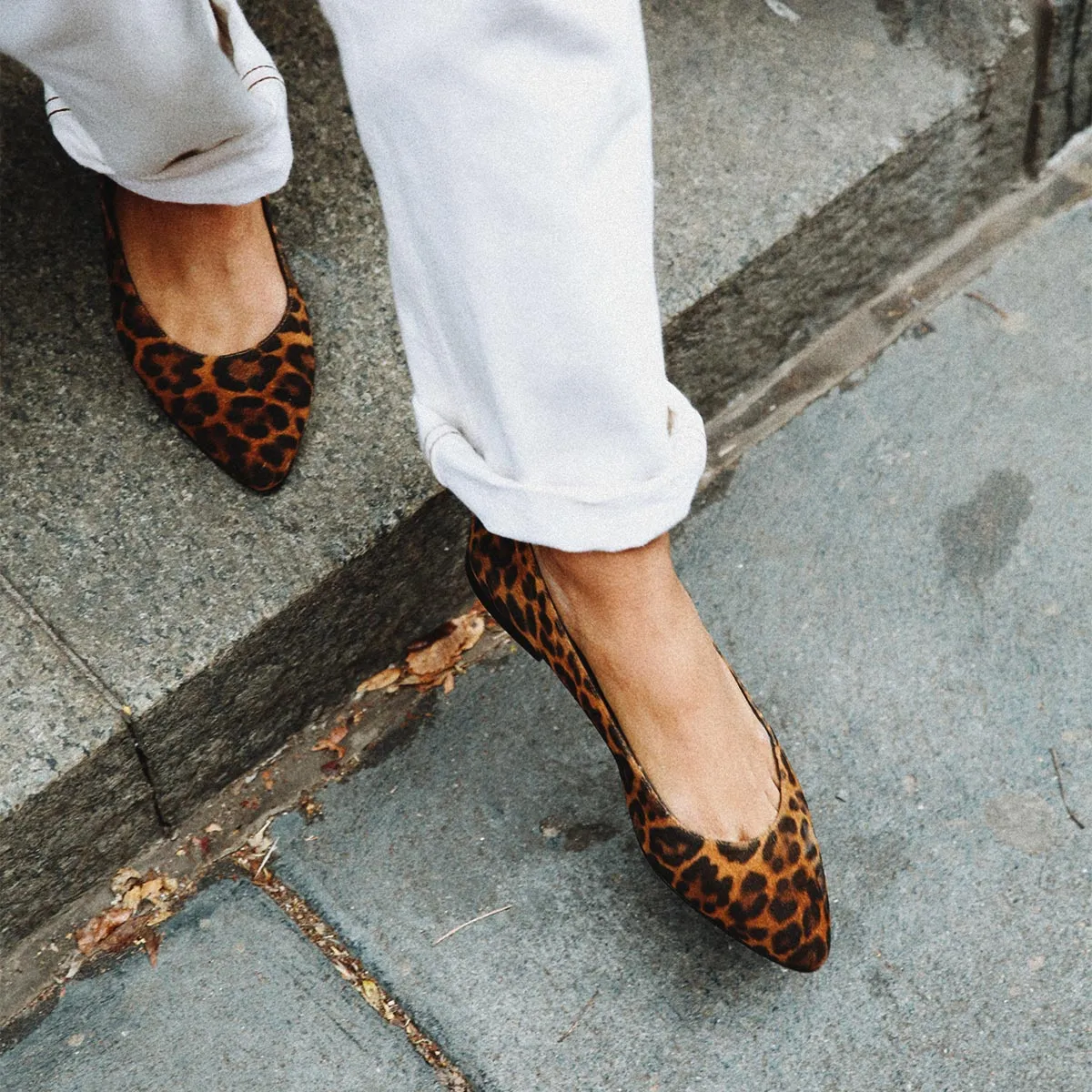 The Pointe - Leopard Suede sold by Margaux product image thumbnail 2