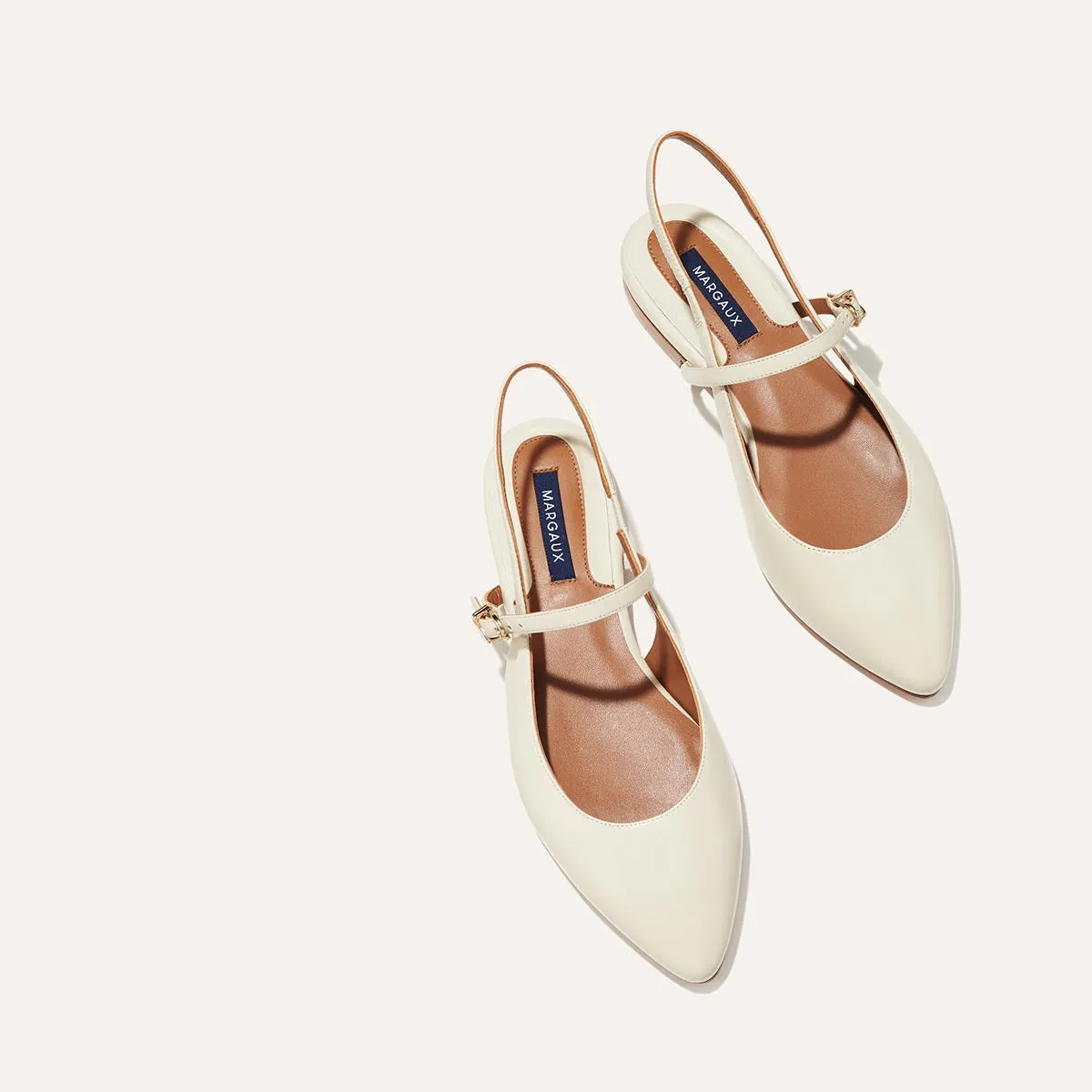 The Crosby Sling - Ecru Nappa sold by Margaux product image thumbnail 4