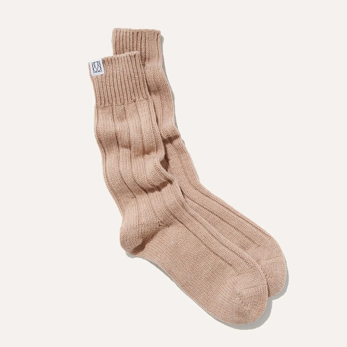 The Cozy Sock - Oatmeal Wool / Cashmere Blend sold by Margaux product image thumbnail 5