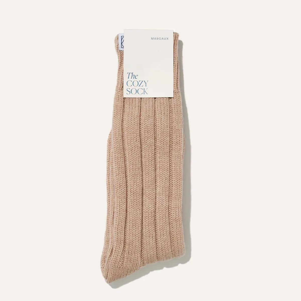 The Cozy Sock - Oatmeal Wool / Cashmere Blend sold by Margaux product image thumbnail 3
