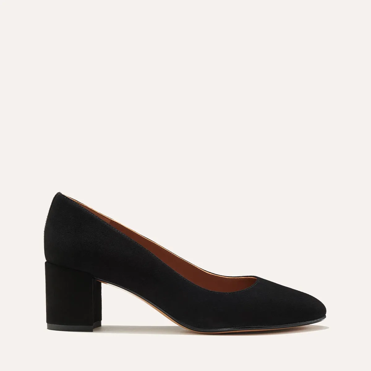 The Heel - Black Suede sold by Margaux