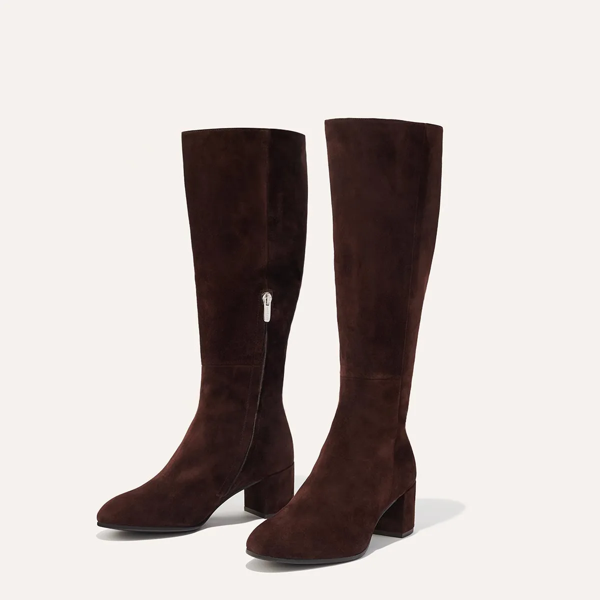 The Edie Boot - Chocolate Suede sold by Margaux product image thumbnail 3