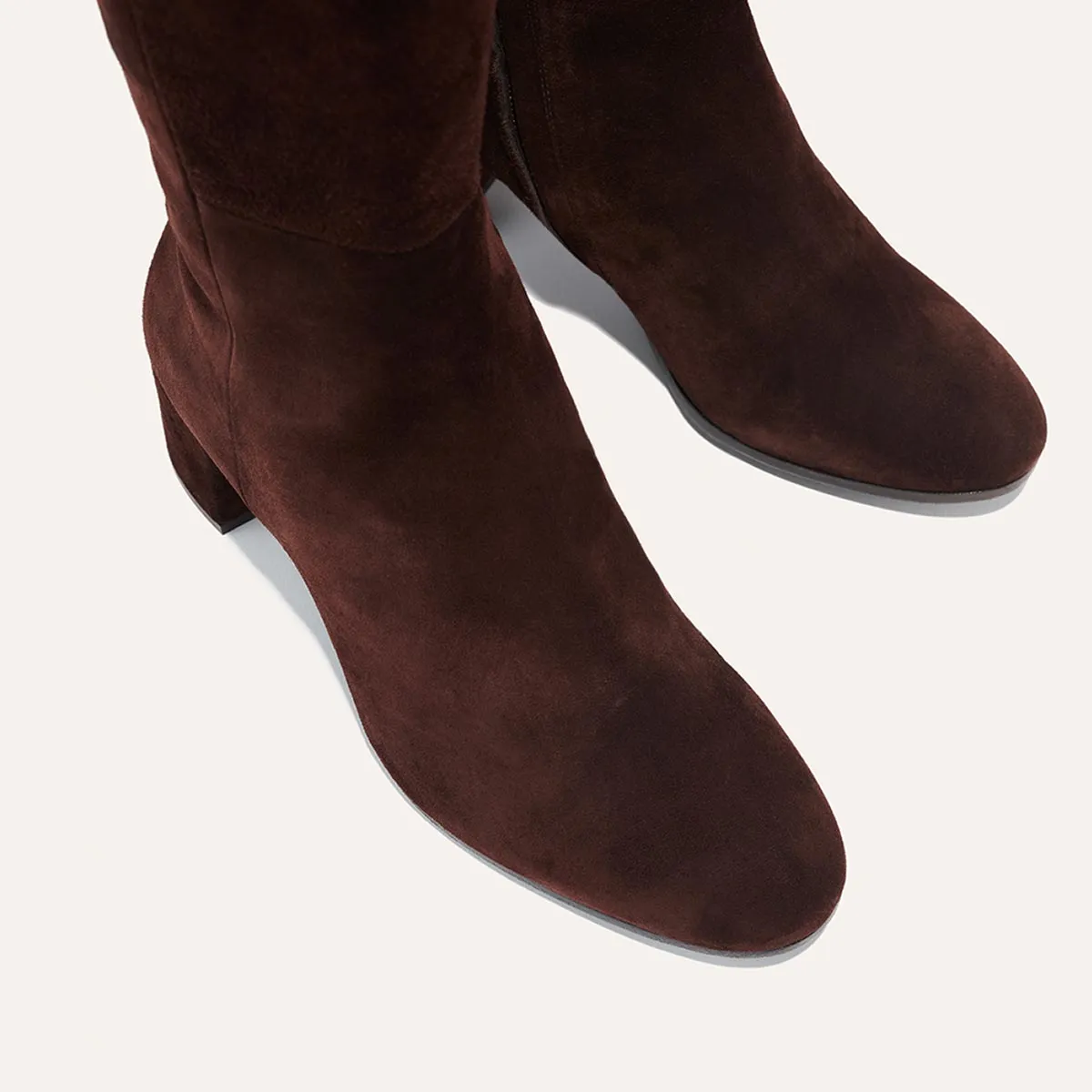 The Edie Boot - Chocolate Suede sold by Margaux product image thumbnail 5