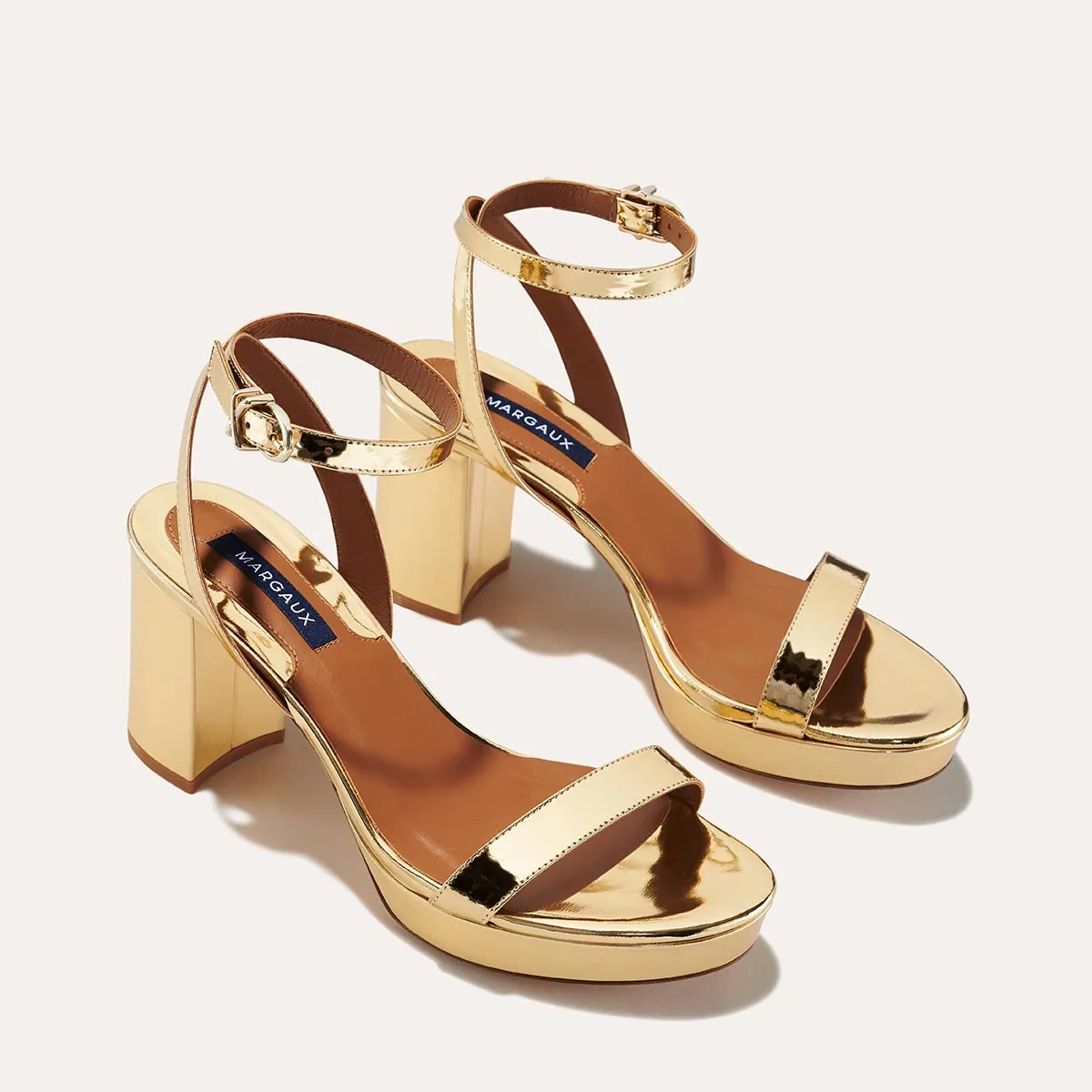The Stella Platform - Gold Mirror sold by Margaux product image thumbnail 2