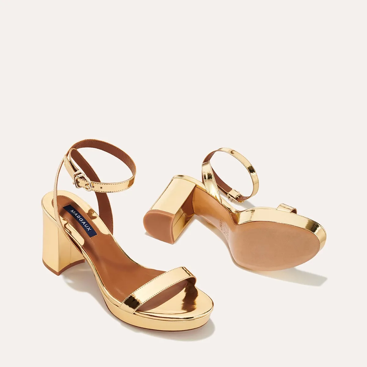 The Stella Platform - Gold Mirror sold by Margaux product image thumbnail 4