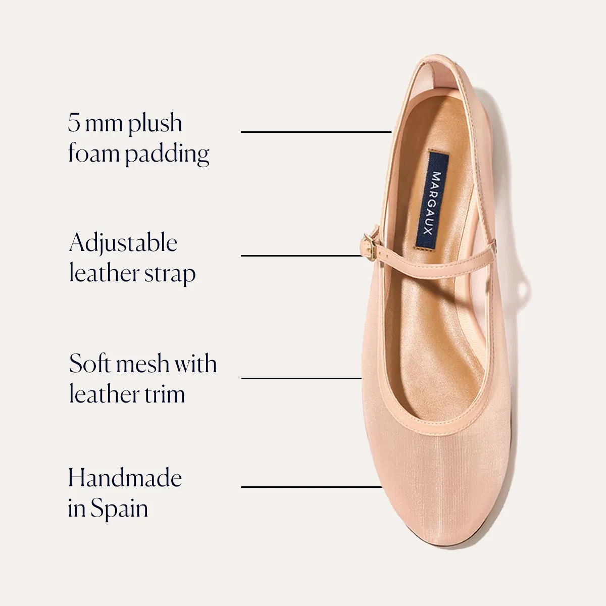 The Demi Jane - Rose Mesh sold by Margaux product image thumbnail 3