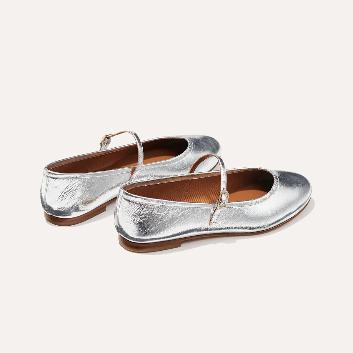 The Demi Jane - Silver Crinkle Mirror sold by Margaux product image thumbnail 4