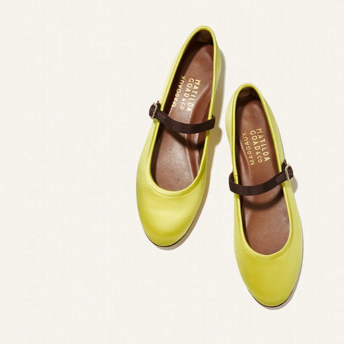 The Demi Jane - Citron Satin sold by Margaux product image thumbnail 5