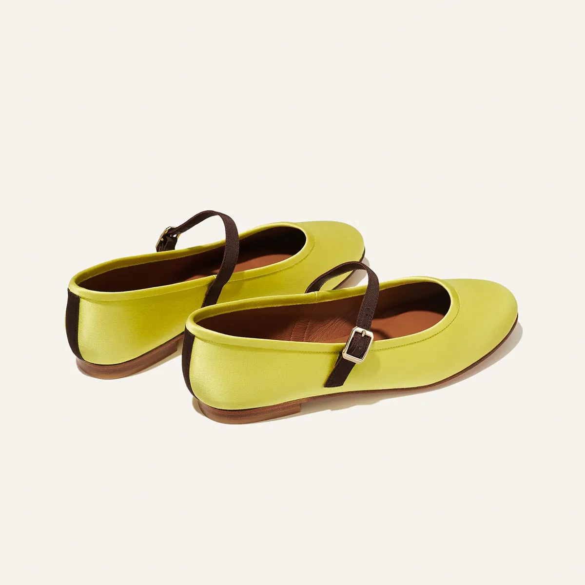 The Demi Jane - Citron Satin sold by Margaux product image thumbnail 4