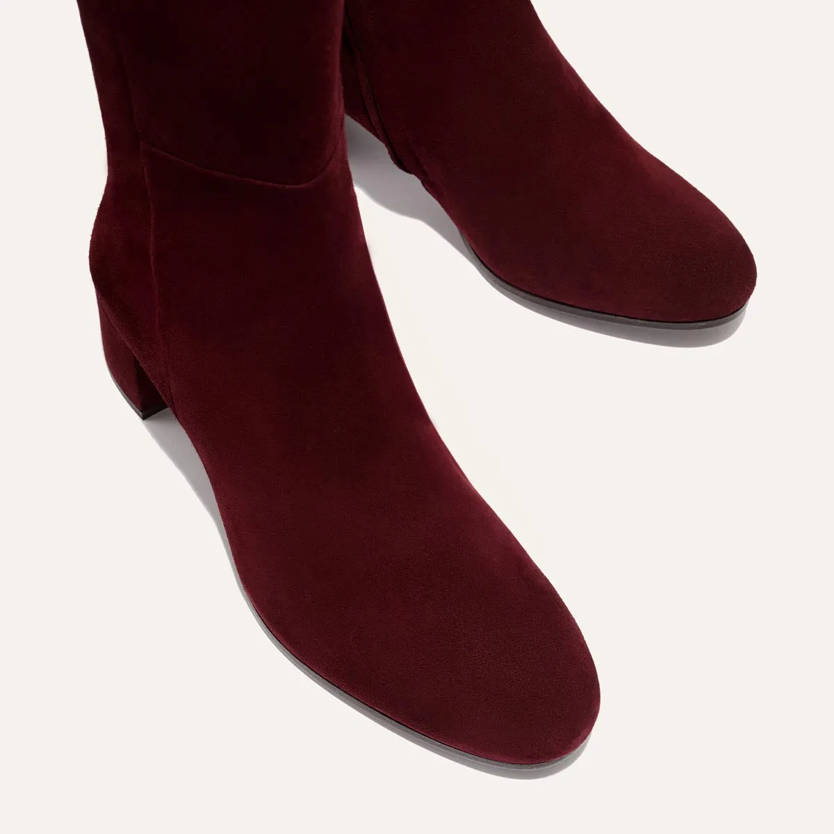 The Edie Boot - Burgundy Suede sold by Margaux product image thumbnail 5