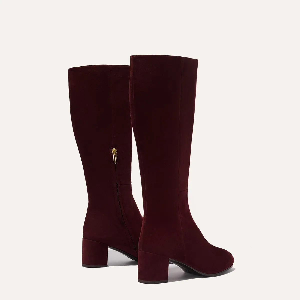 The Edie Boot - Burgundy Suede sold by Margaux product image thumbnail 4