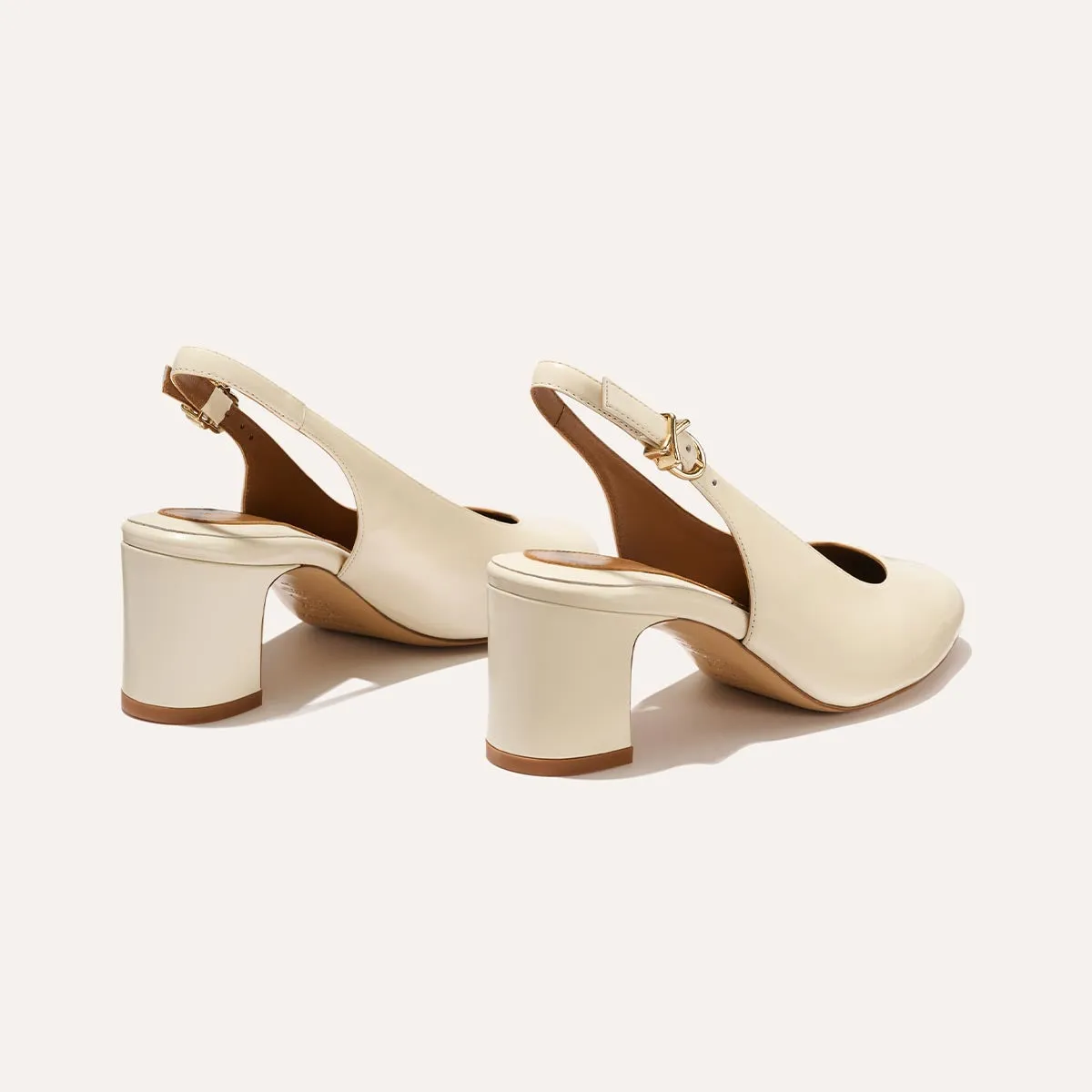 The Cluny Slingback - Cream Calf sold by Margaux product image thumbnail 3
