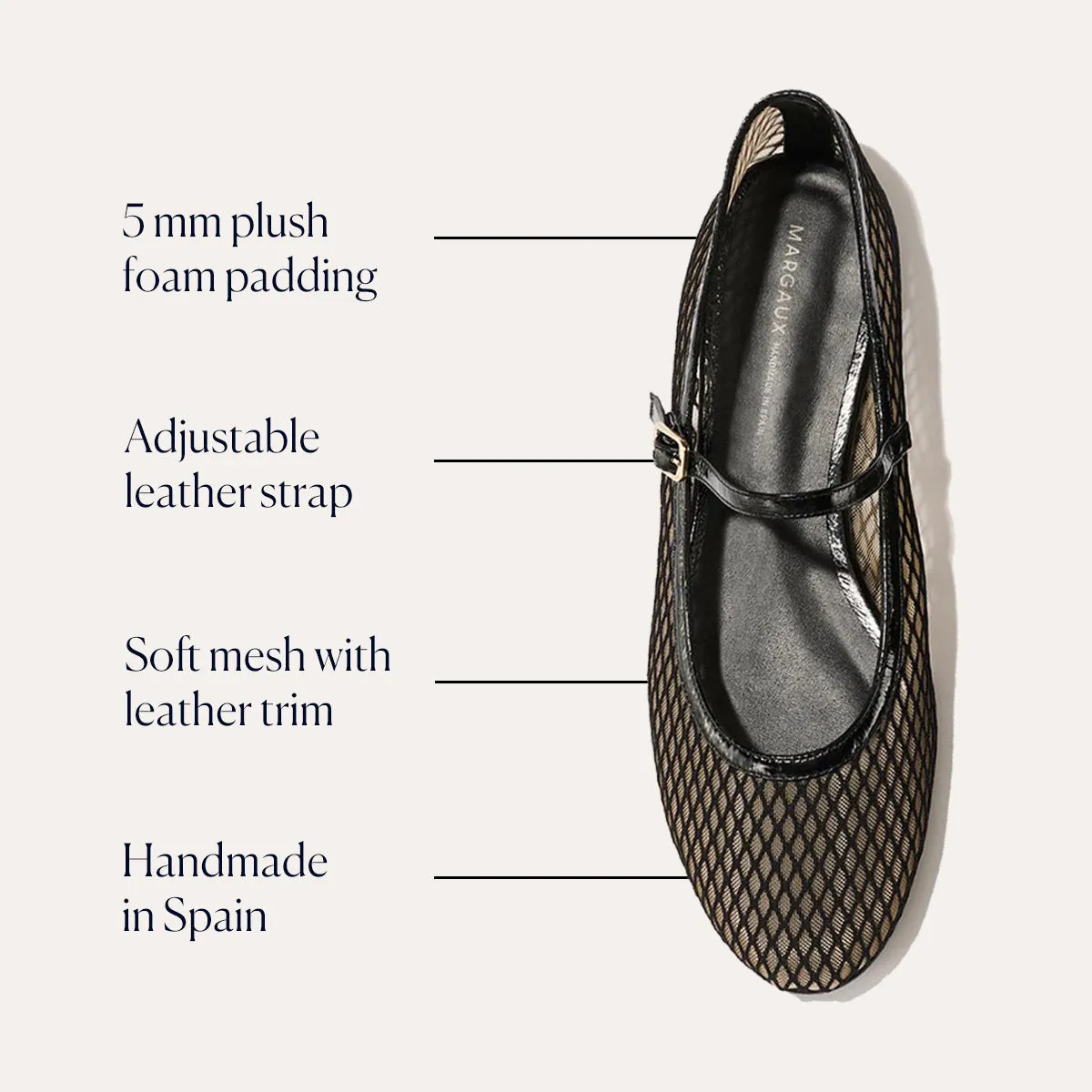 The Demi Jane - Black Fishnet sold by Margaux product image thumbnail 3