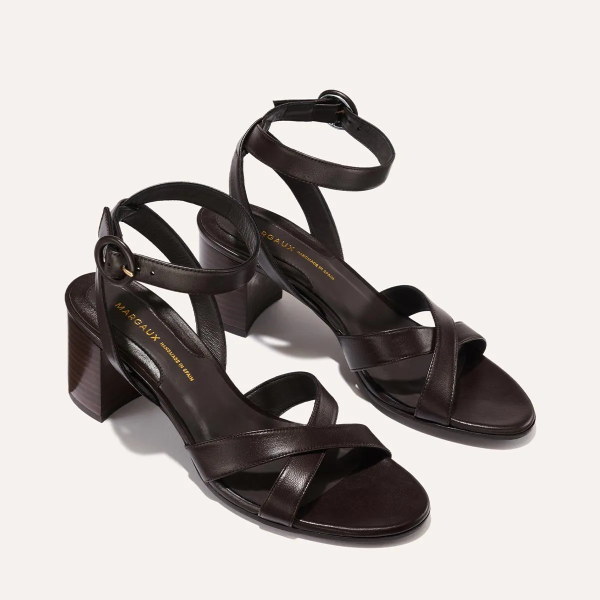 The City Sandal - Espresso Nappa sold by Margaux product image thumbnail 3