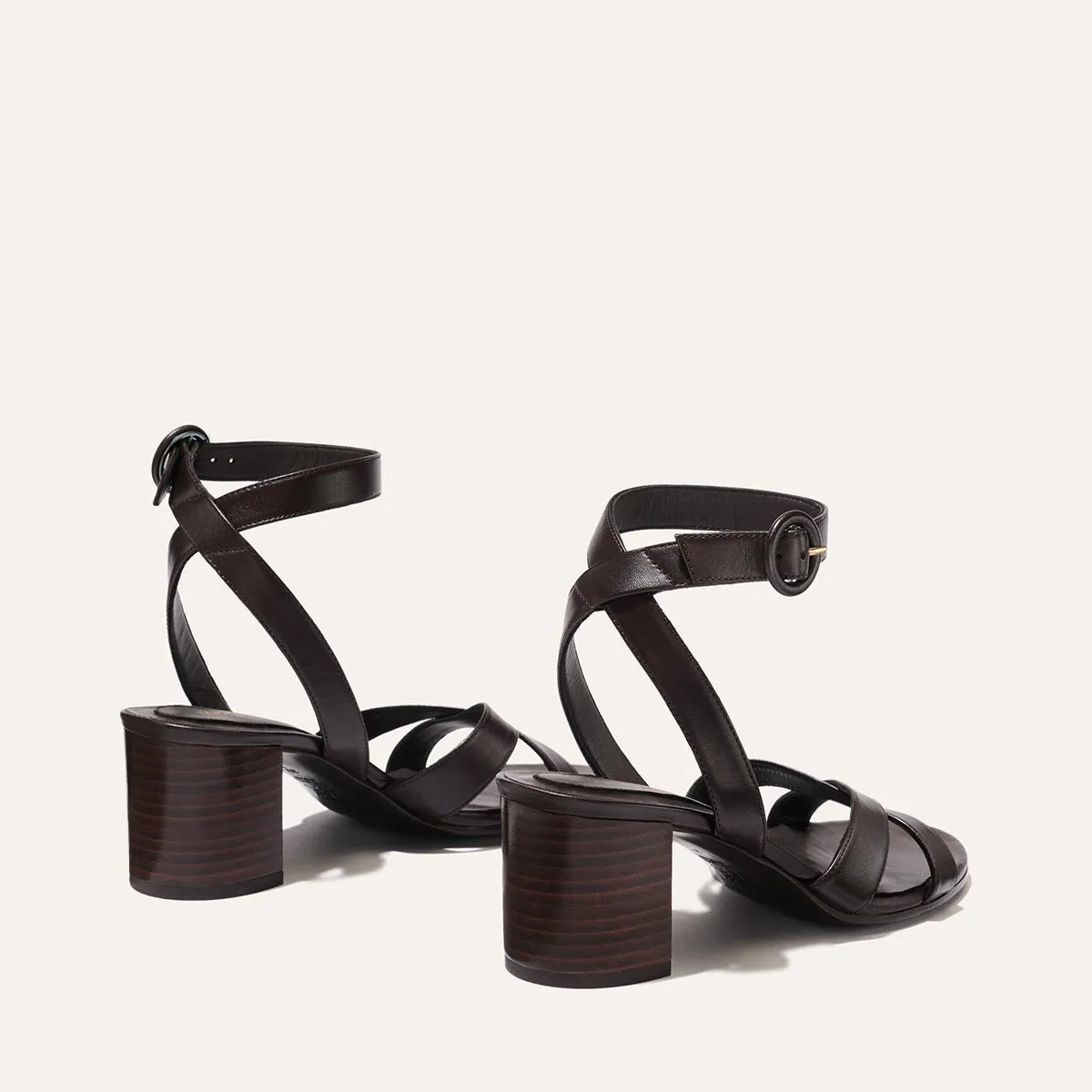 The City Sandal - Espresso Nappa sold by Margaux product image thumbnail 4