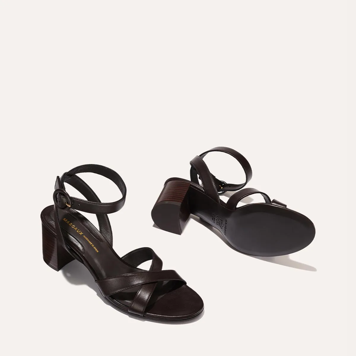 The City Sandal - Espresso Nappa sold by Margaux product image thumbnail 5