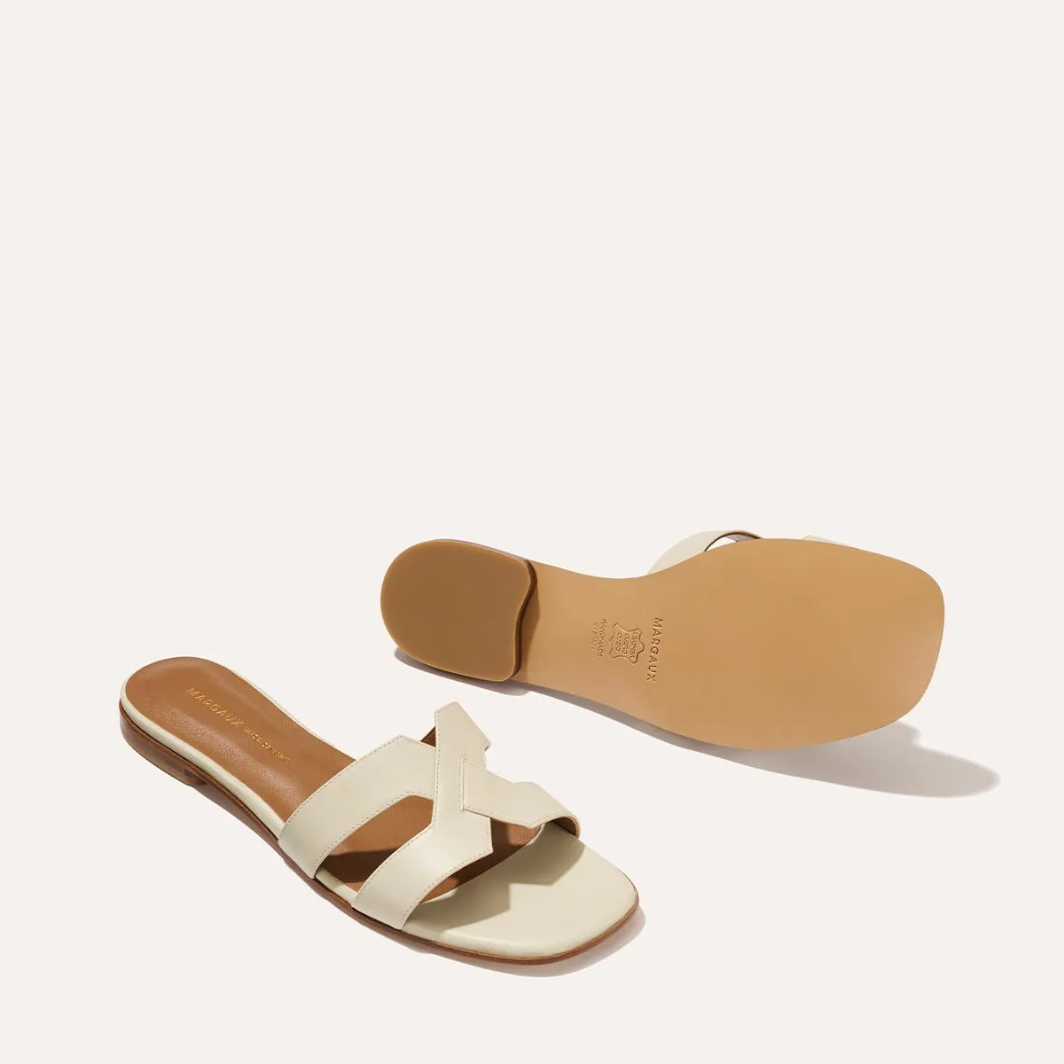 The MX Sandal - Ecru Calf sold by Margaux product image thumbnail 4