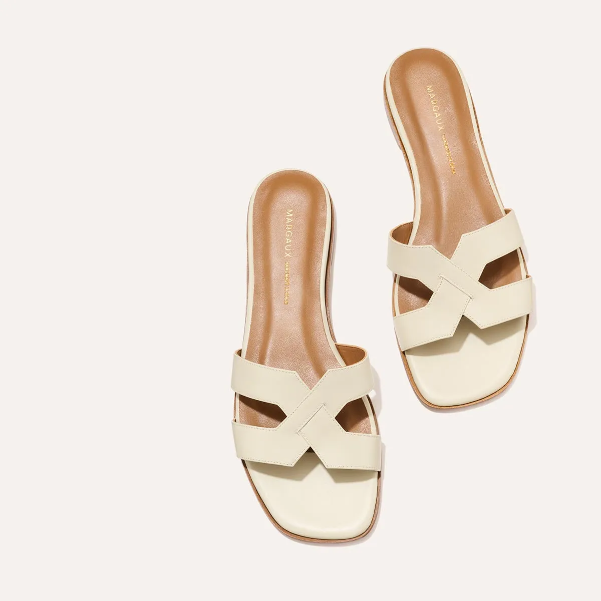 The MX Sandal - Ecru Calf sold by Margaux product image thumbnail 3