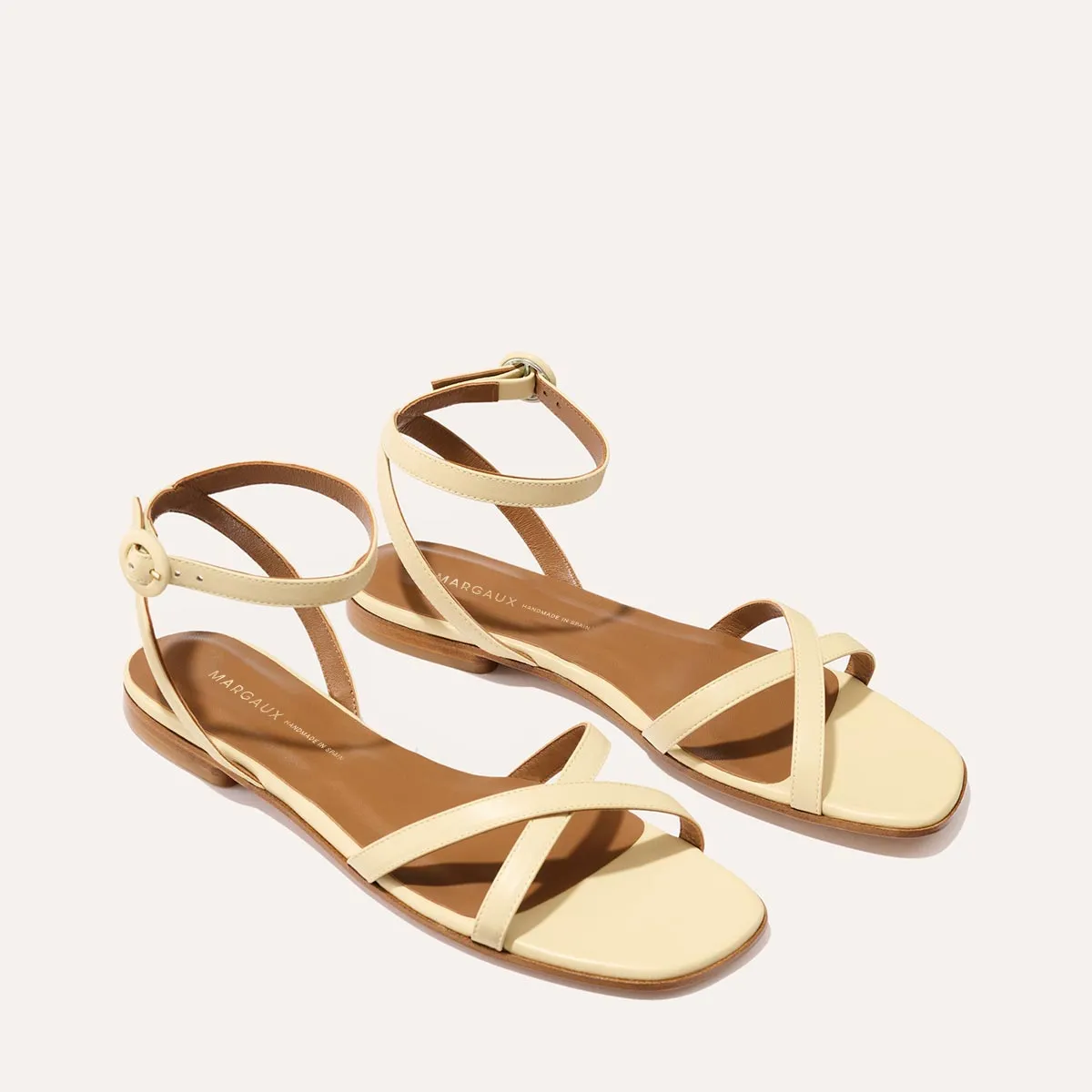 The Flat Sandal - Butter Nappa sold by Margaux product image thumbnail 3