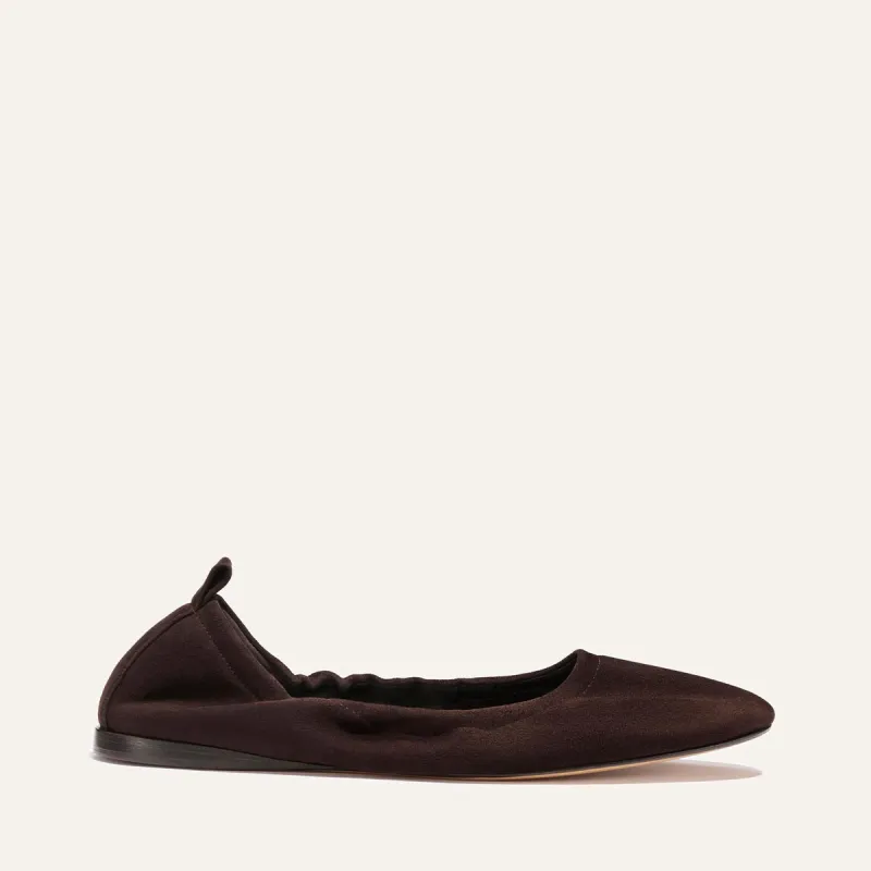 The Pascale - Espresso Suede made by Margaux