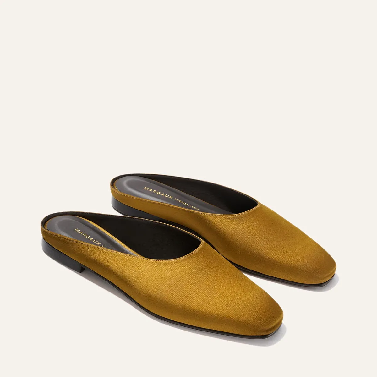 The Clara - Ochre Satin sold by Margaux