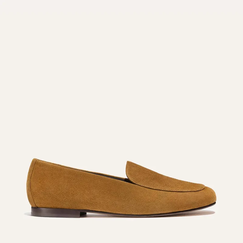 The James Loafer - Cedar Suede sold by Margaux