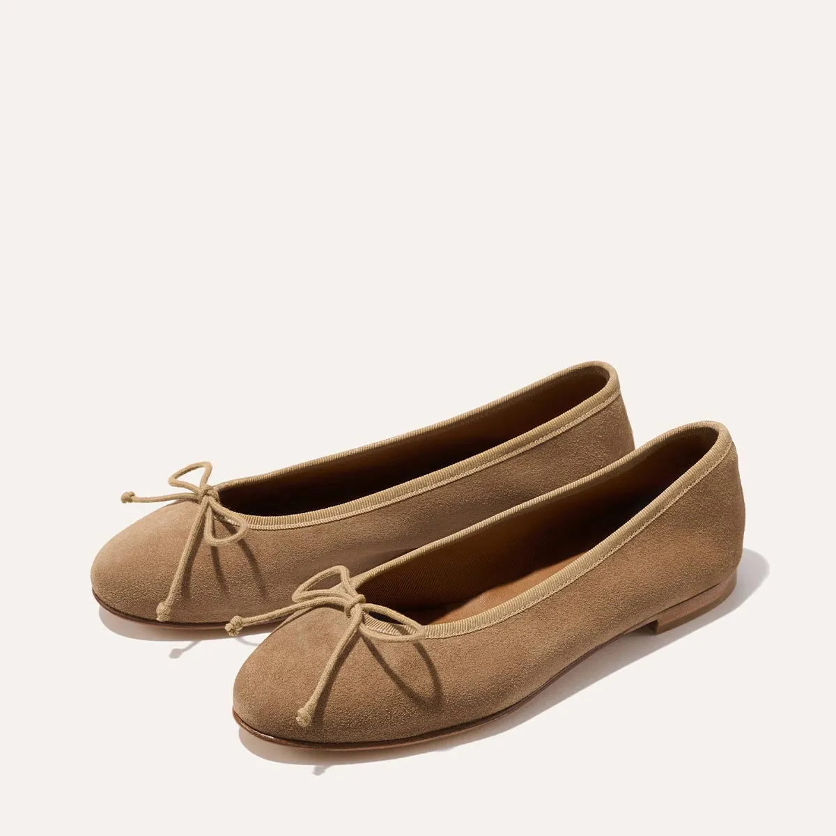 The Demi - Biscotti Suede sold by Margaux