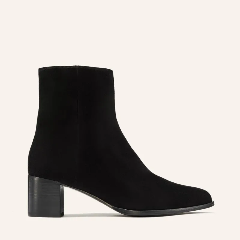 The Downtown Boot First Edition - Black Suede sold by Margaux