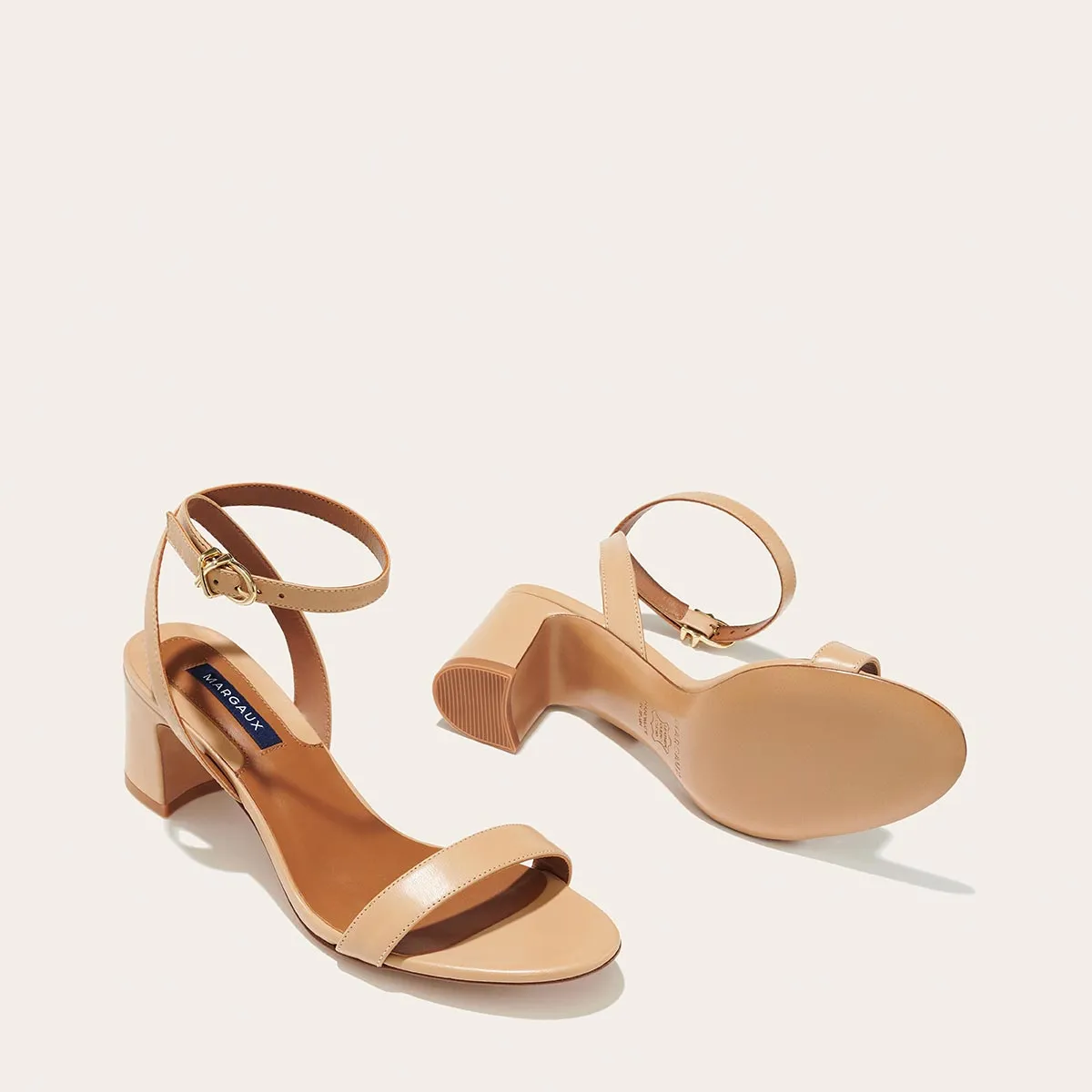 The Stella Sandal - Dune Nappa sold by Margaux product image thumbnail 4