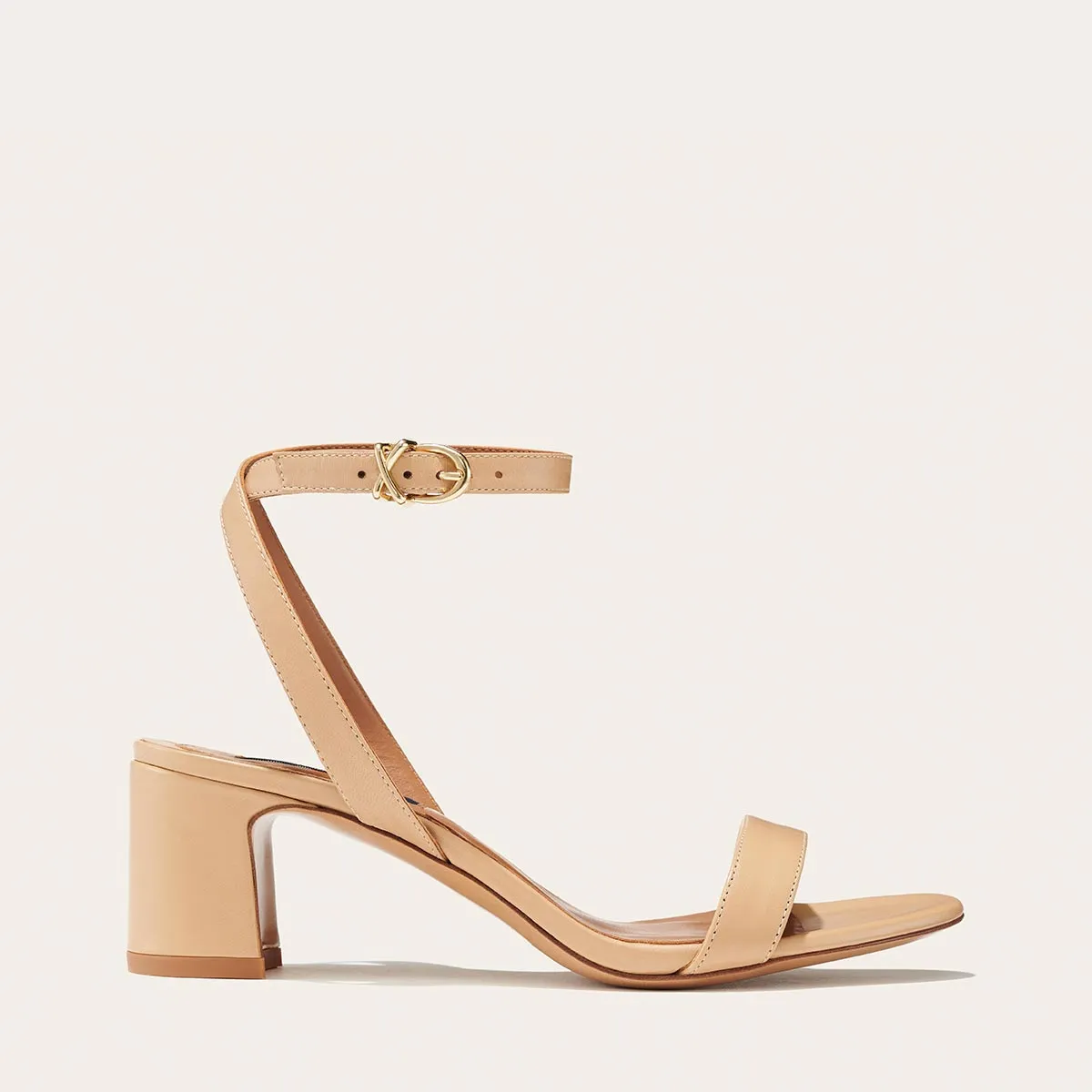 The Stella Sandal - Dune Nappa sold by Margaux