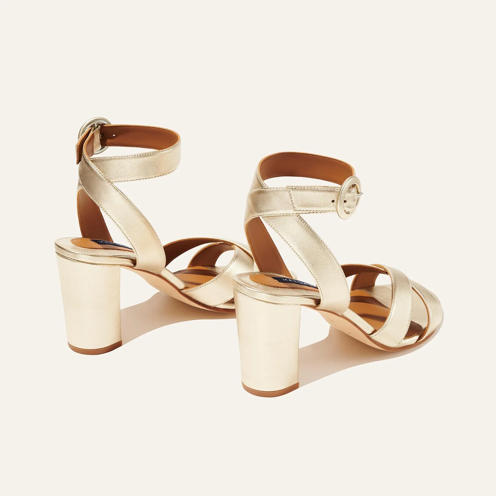 The Uptown Sandal - Champagne sold by Margaux product image thumbnail 3