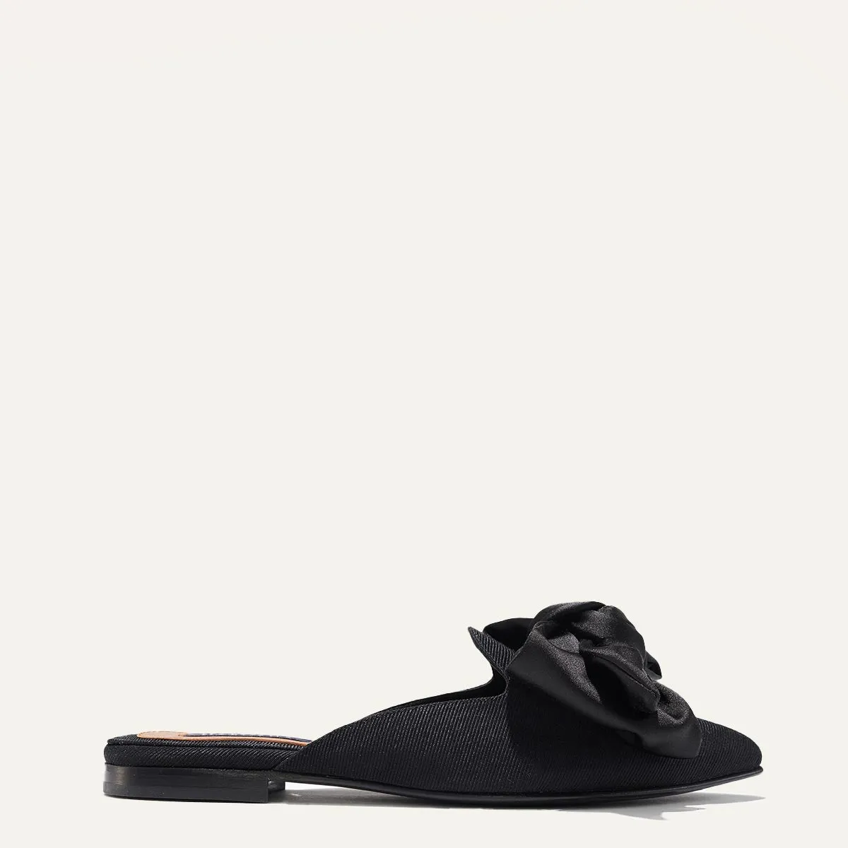 The Mule - Black Grosgrain sold by Margaux product image thumbnail 3