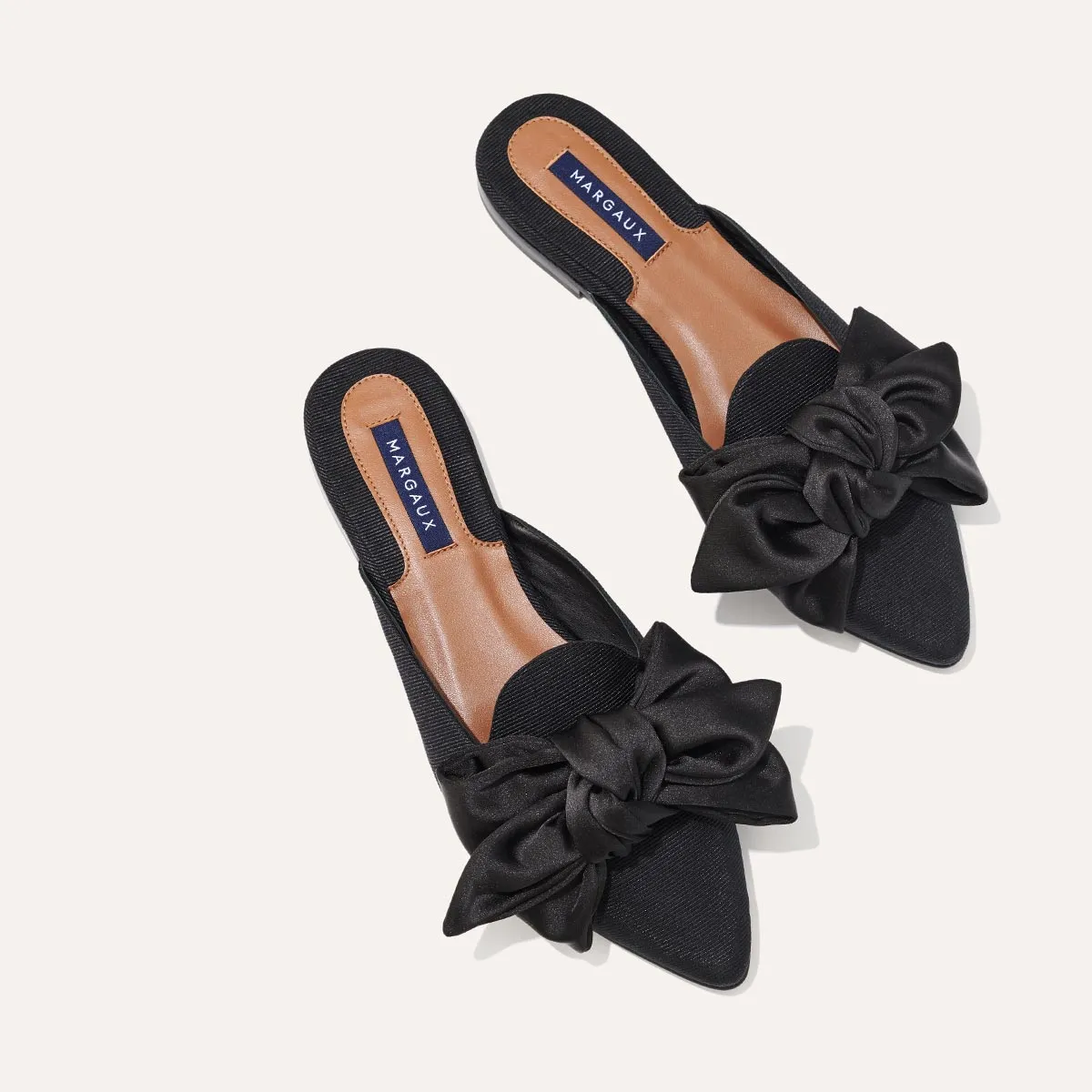 The Mule - Black Grosgrain sold by Margaux product image thumbnail 4