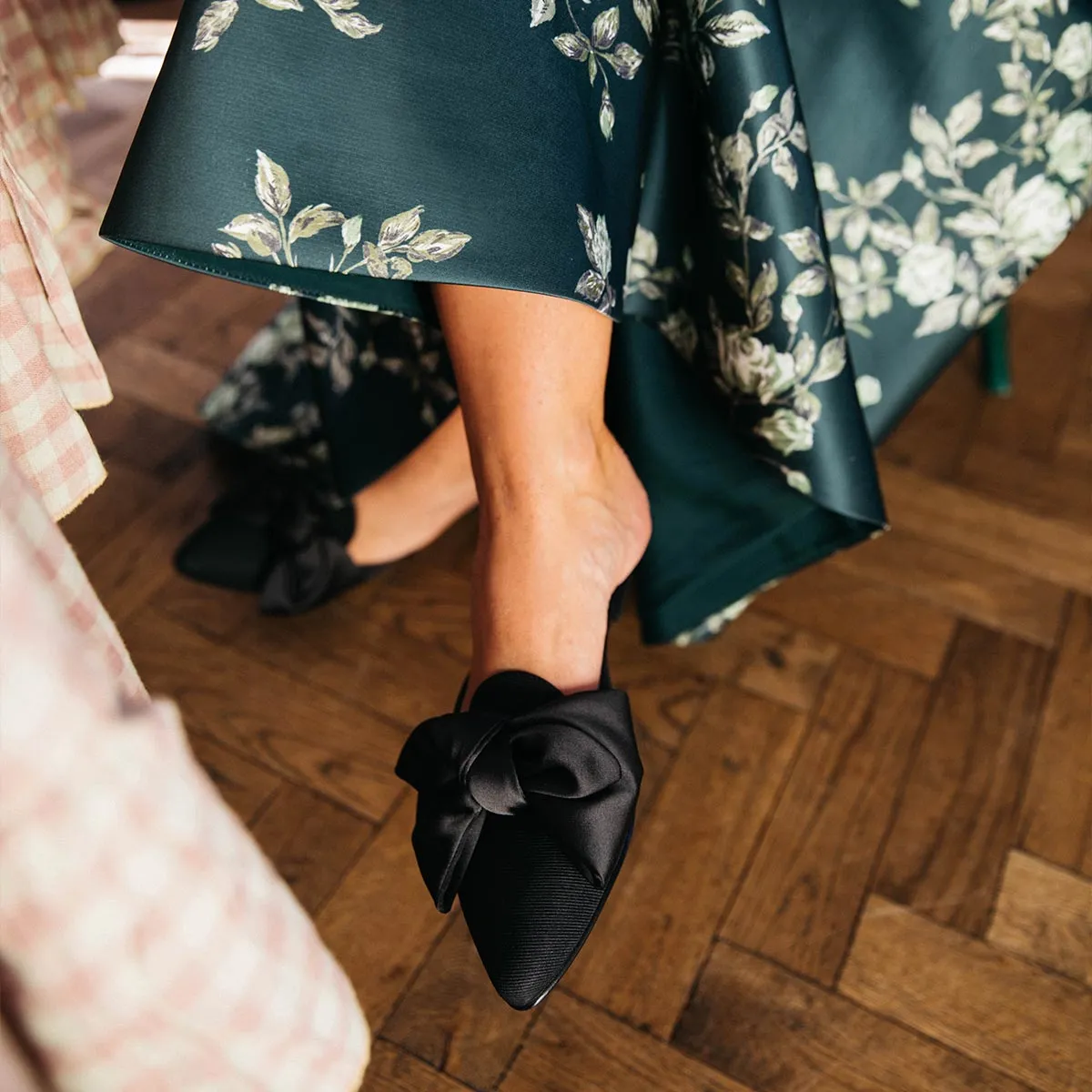 The Mule - Black Grosgrain sold by Margaux product image thumbnail 2