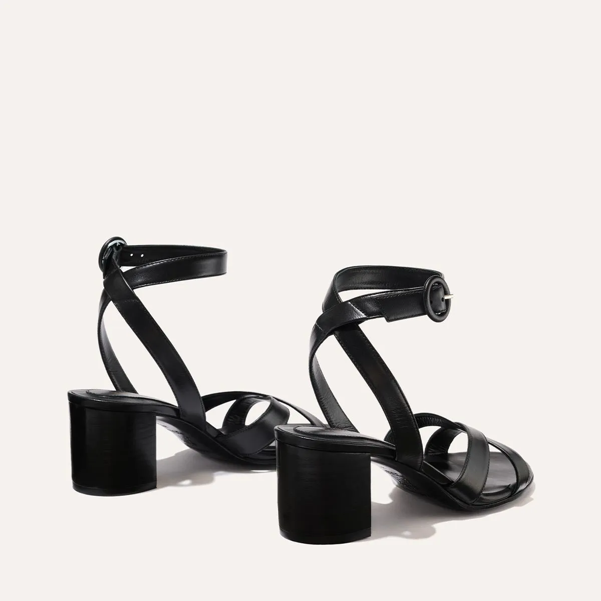 The City Sandal - Black Nappa sold by Margaux product image thumbnail 3