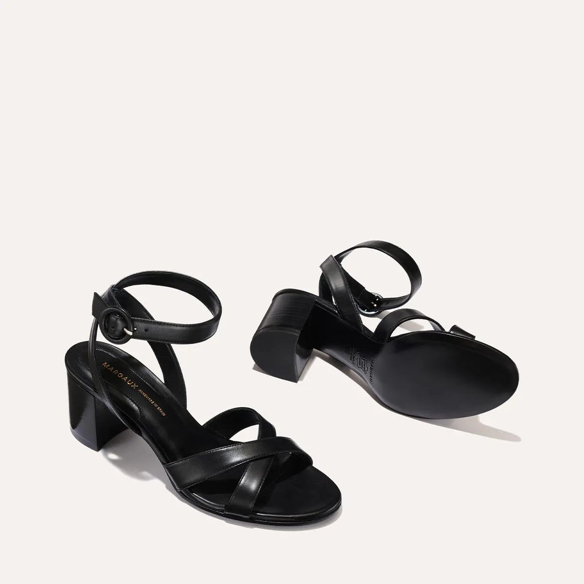 The City Sandal - Black Nappa sold by Margaux product image thumbnail 4