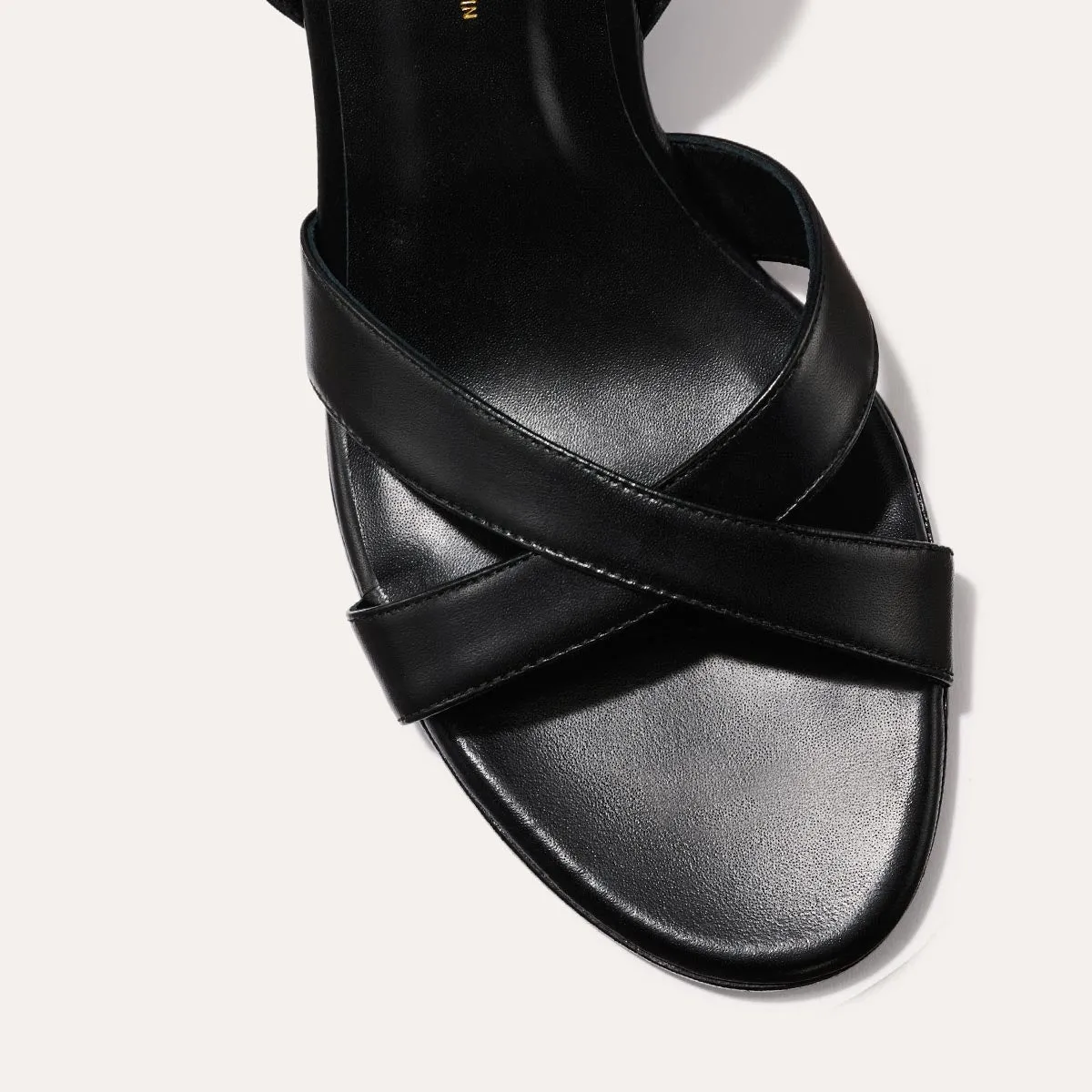 The City Sandal - Black Nappa sold by Margaux product image thumbnail 5