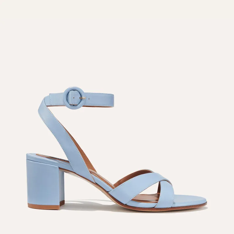 The City Sandal - Fog Nappa made by Margaux