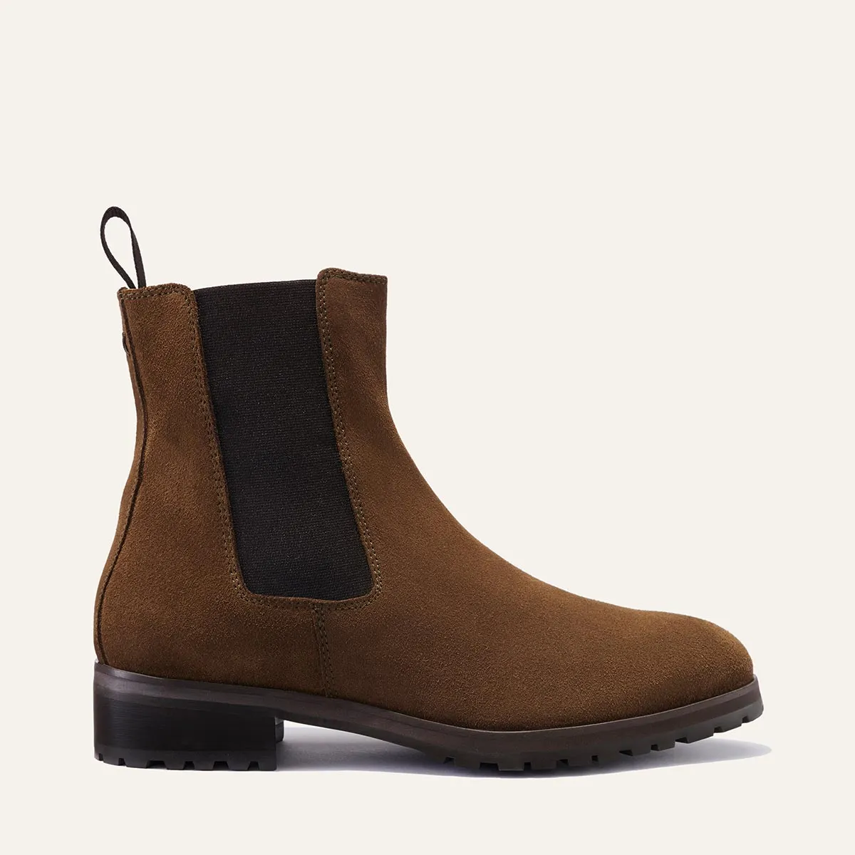 The Chelsea Boot - Moss Suede sold by Margaux