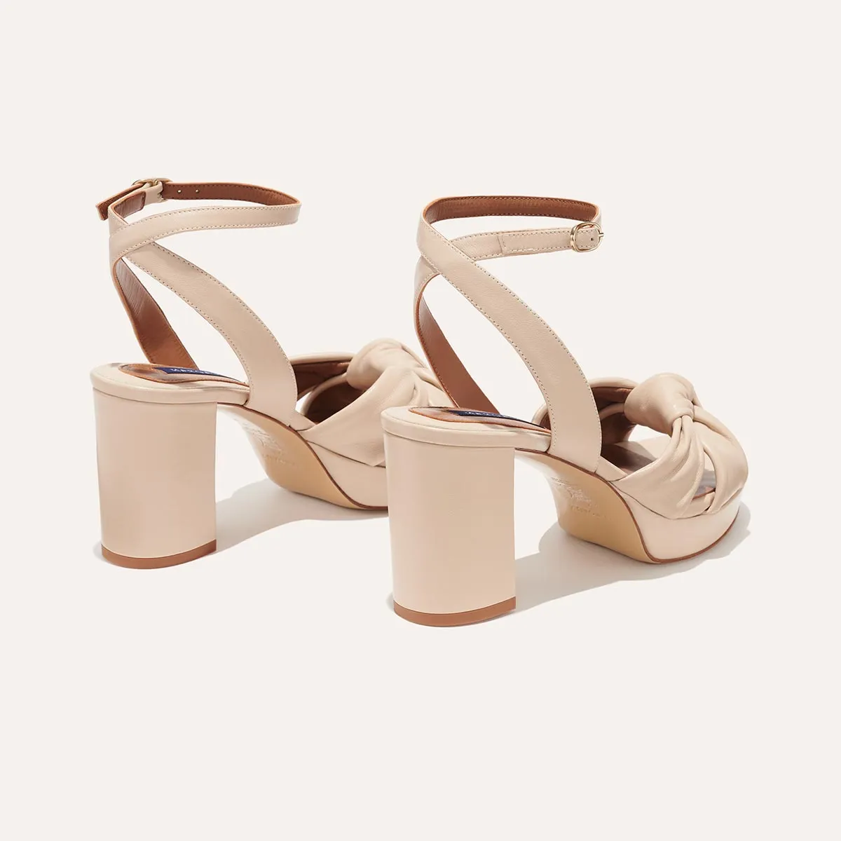 The Carmine Platform - Bone Nappa sold by Margaux product image thumbnail 3