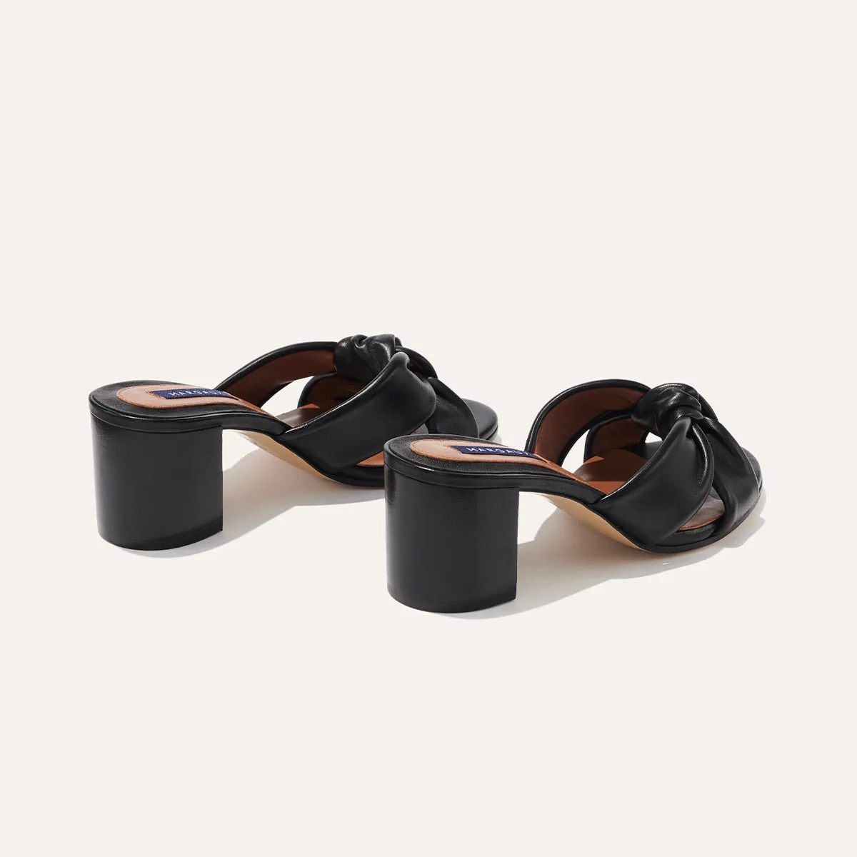 The Carmine Mule - Black Nappa sold by Margaux product image thumbnail 4