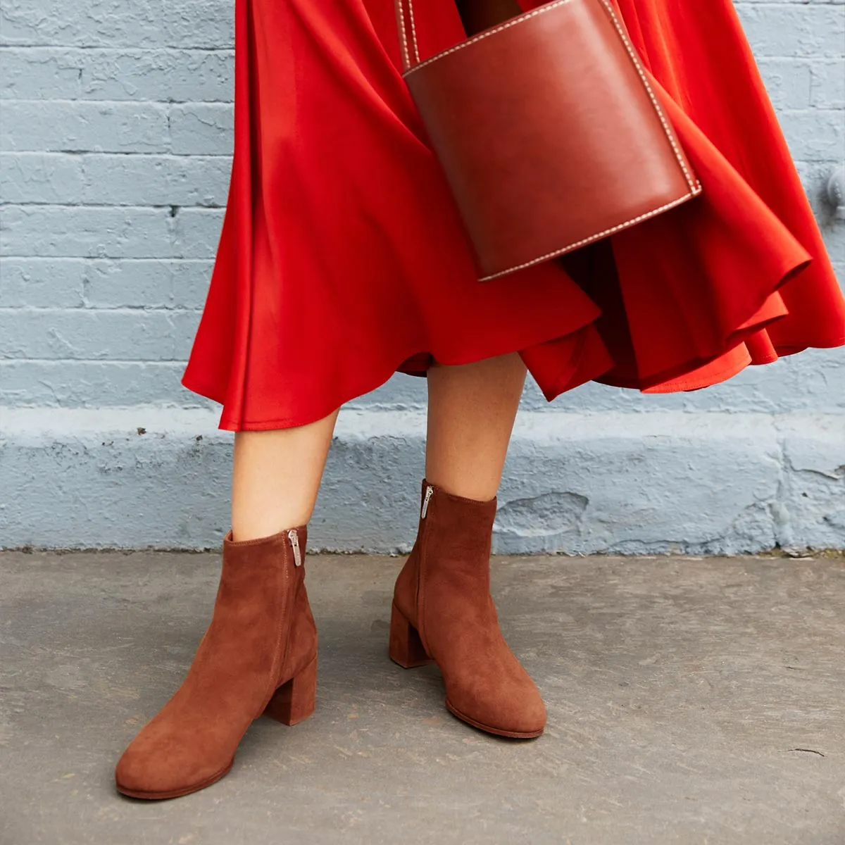 The Boot - Brandy Suede sold by Margaux product image thumbnail 2